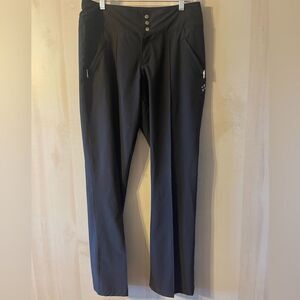 Joyfit 4 all black womens golf everyday‎ pants, size 8
